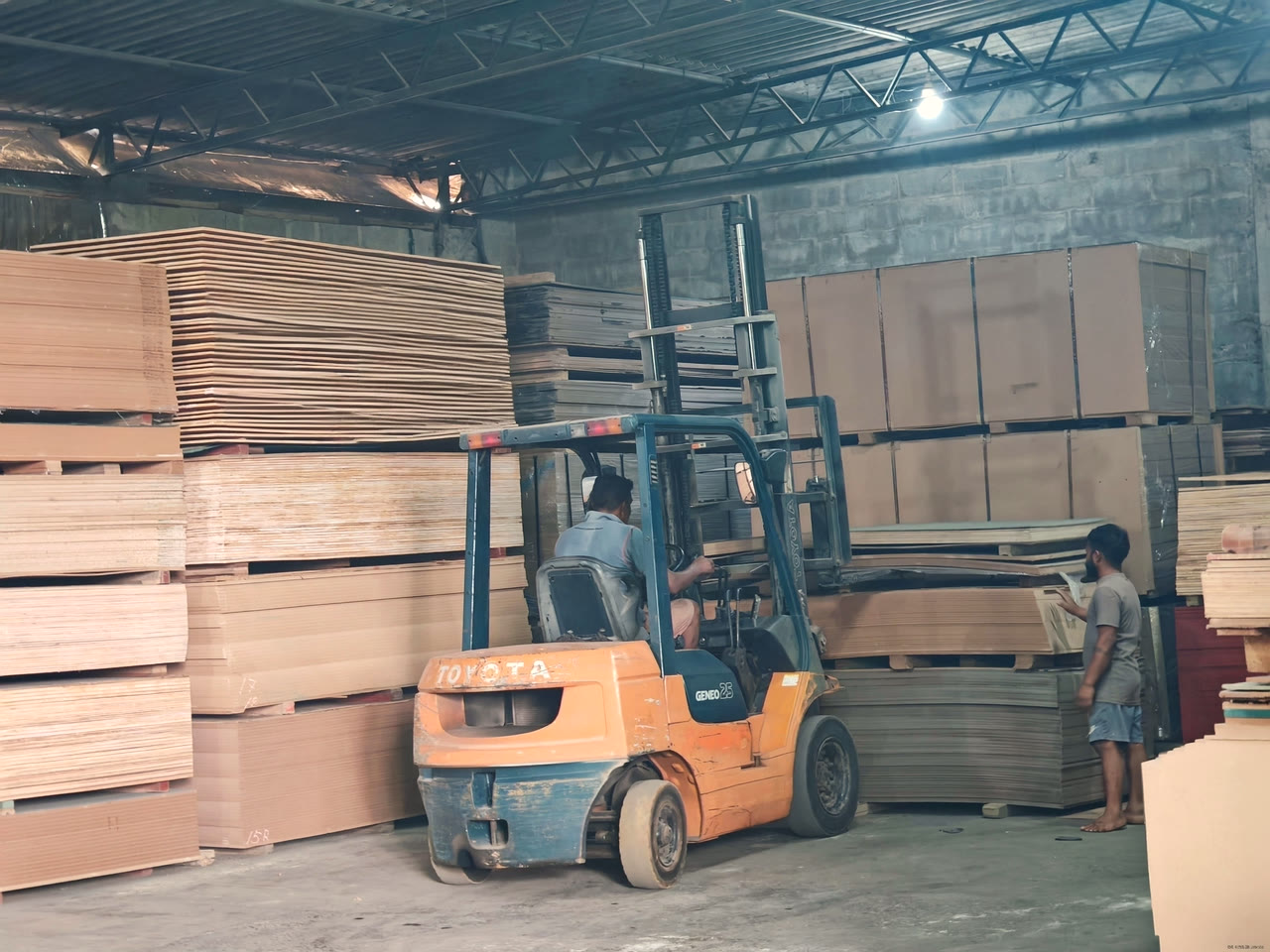 The warehouse, six days a week