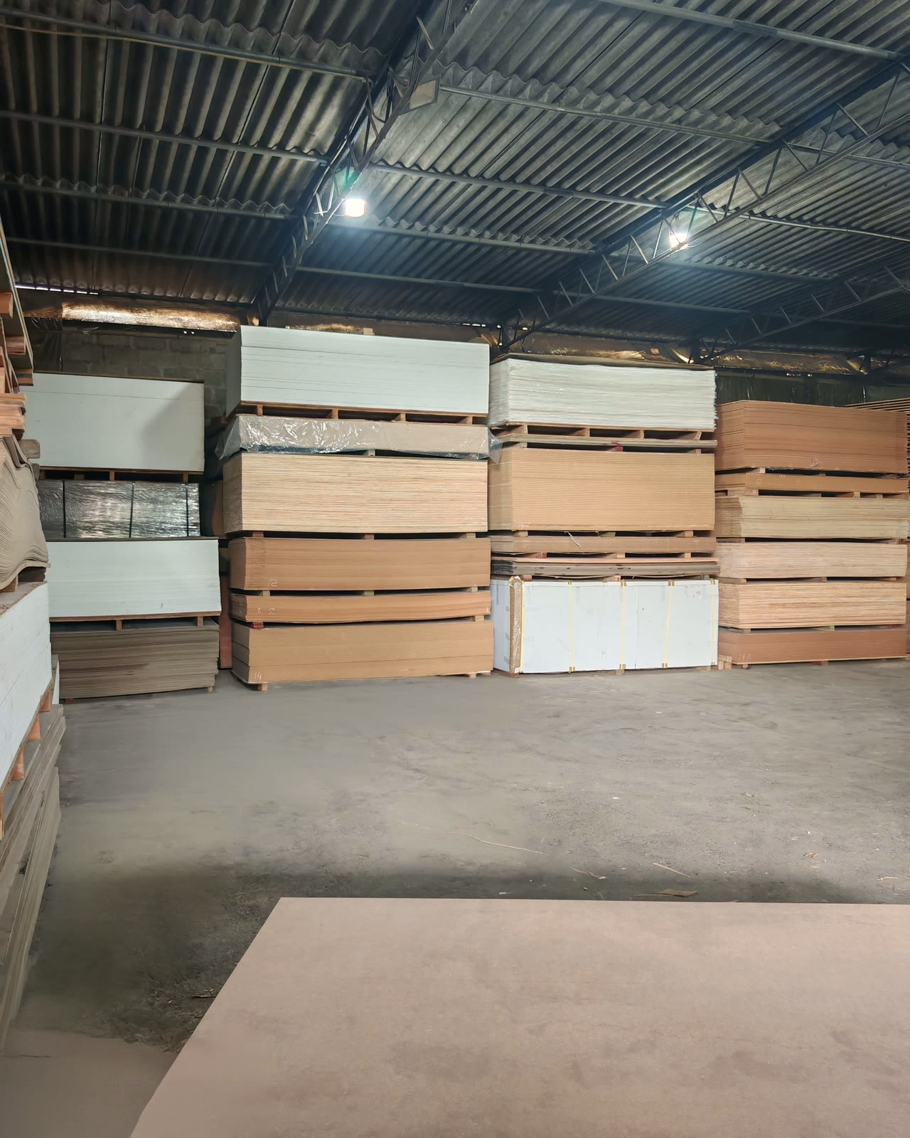 Plywood, MDF and faced stock